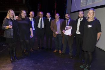 Street Wise team collect Argus Community Stars award