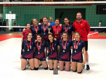 Women's Volleyball BUCS Cup Final victory, March 2018