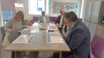 Falmer parish council visit