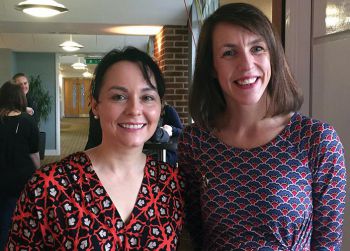 Professor Sam Cartright-Hatton (left) and Dr Helen Startup