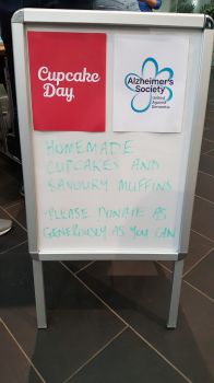 Alzheimer's Society Cupcake Day - 14 June 2018