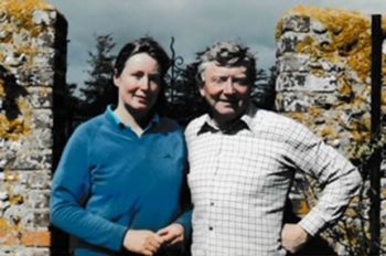 Sir Leslie Fielding and wife