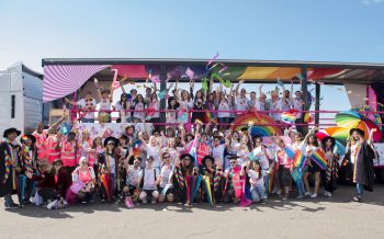 Pride float