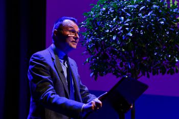 VC Adam Tickell at the Better World event