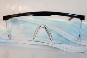 PPE used by healthcare professionals