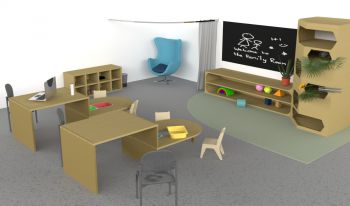 Family room new design