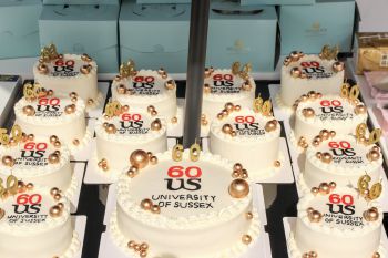 60 anniversary cake