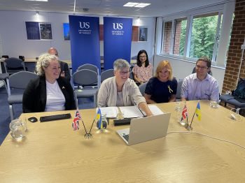University of Sussex sign MOU with Ukrainian University