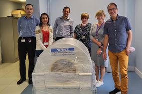 The team at CISC with the new scanner