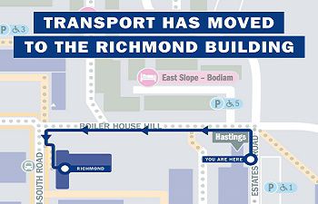 Transport Reception Relocates
