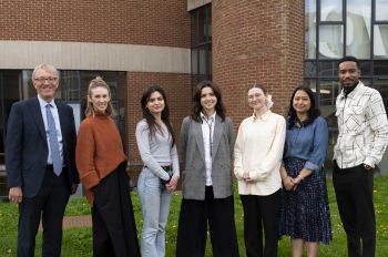 Winners and judges from this year's Pitch for the Planet competition