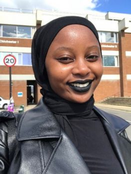 BSc International Business final year student, Joy Semugooma