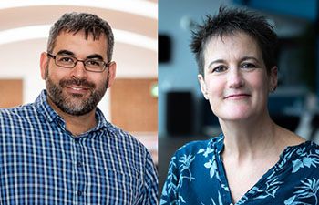Professor Robin Banerjee and Professor Alison Pike