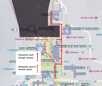 Diversion route