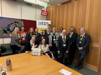 Dr Jessica Eccles and team at Portcullis House