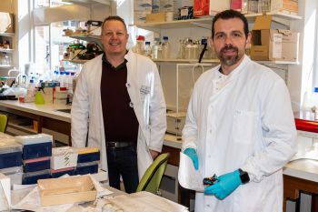 Professor John Spencer and Professor Georgios Giamas