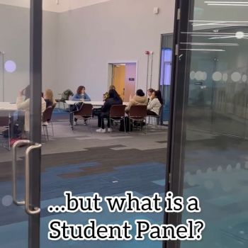 Still from Student panel video