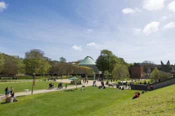 Campus wide shot