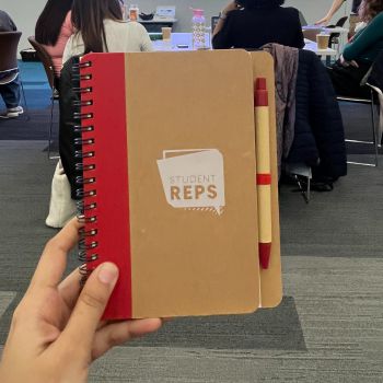 Student rep notebook