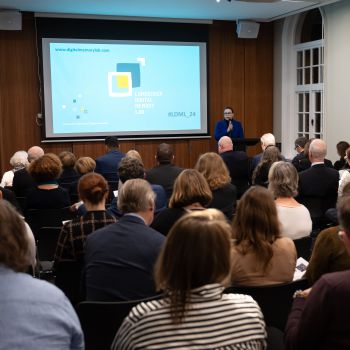 Prof Victoria Grace Richardson-Walden at the Landecker launch