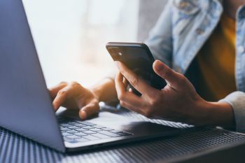 Phone and laptop 2
