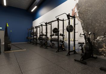An artist's impression of the new Sports Centre gym