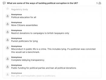 Tackling corruption