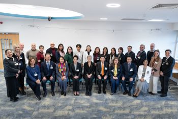 Mahidol and Sussex leaders and colleagues during February 2025 visit