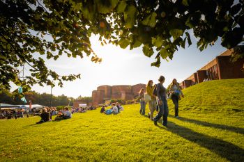 Campus in spring