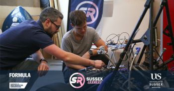 Sussex students developing a hybrid racing car