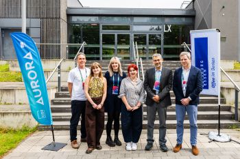 University of Sussex colleagues at the Aurora Conference