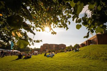 Campus in summer