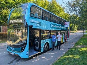 Park and ride bus