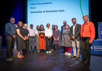 The University of Sanctuary team