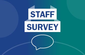 Staff survey graphic