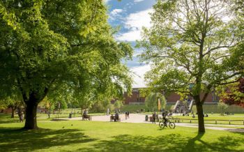 A photo of Library Square.