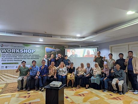 The LEAF Indonesia team at their October 2025 workshop in Makassar, Indonesia